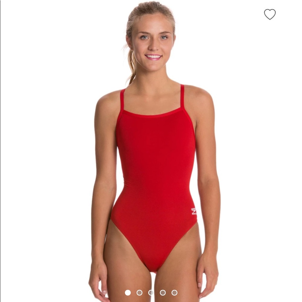 Women's Solid Endurance + Flyback Training
One Piece Swimsuit